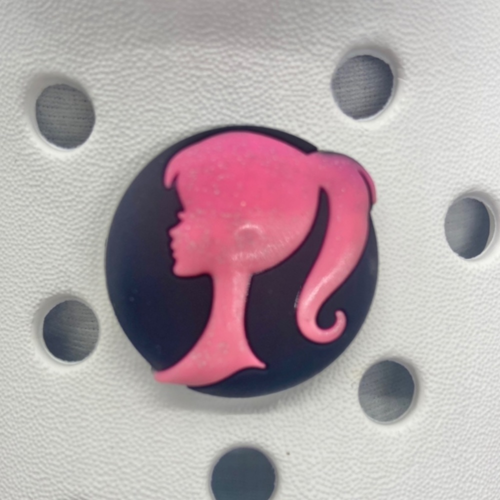Jibbitz for Crocs Pink Barbie